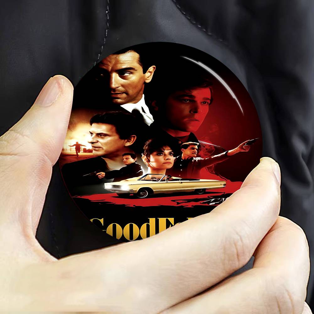 Goodfellas Жестяная Значок-булавка На заказ Аниме Персонаж Старая школа Брошь Мультяшная Значок на воротник Украшение Подарок Фанаты