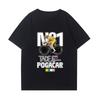 Cycling Tour De France Pogacha Tshirt Summer Fashion Round Collar Road Bike Loose Cotton Casual Short Sleeved Men And Women