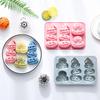 Pumpkin Silicone Baking Mold 3D Cake Molds Halloween Theme Cupcake Pan Hot Chocolate Mold Soap Candle Making Mould