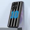 Чехол Football Number 7 для Xiaomi Redmi Note 14 13C A4 14C 10 12 13 Pro Plus 9S 11 Funda Задняя крышка телефона