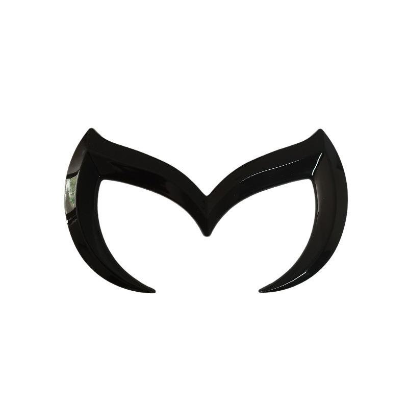 3D Bat Emblem Badge Sticker Decals Logo Sticker For 2 3 6 8 Atenza CX-30 CX-50 CX-60 MX-5 CX-3 CX-5 CX-7 Car Styling