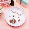 YFFSFDC Charm Accessory Parts 100-piece Set Necklace Earring Pendant Decoration Jewelry DIY Ornament Handmade Gift Decorative Item Craft