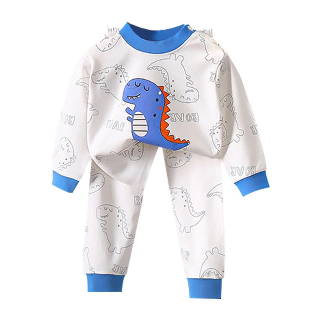 Children's Underwear Set Pure Cotton New Boys' Home Clothes Baby's All Cotton Warm Girls' Autumn Clothes Autumn Pants Children's Clothes