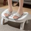Foldable Folding  Toilet Footstool Ergonomic Toilet Seat Under Desk Footrest  Kids Potty Chair