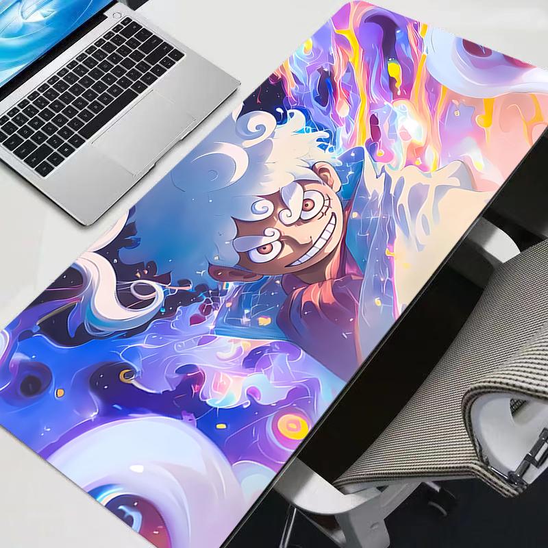 Large One Piece Mouse Pad Carpet Laptop Pc Gamer Keyboard Mat XXL Mousepad Edge White Tassel Rubber durable Table Mat