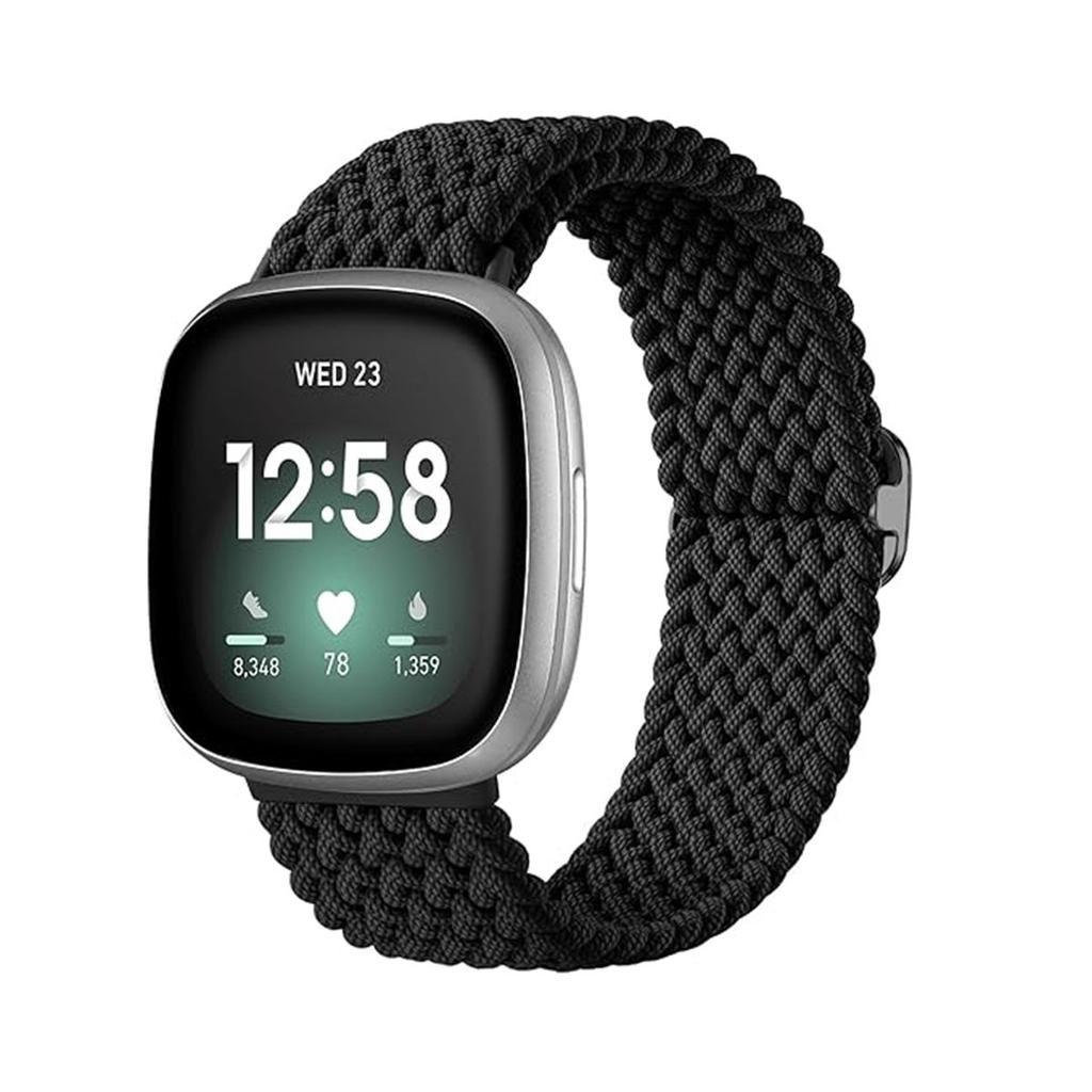 Мягкий Дышащий Регулируемый Ремешок с Быстросъемным Креплением для Fitbit Versa4 3 Sense2 Versa2 Lite Спортивный Ремешок Мужской Женский