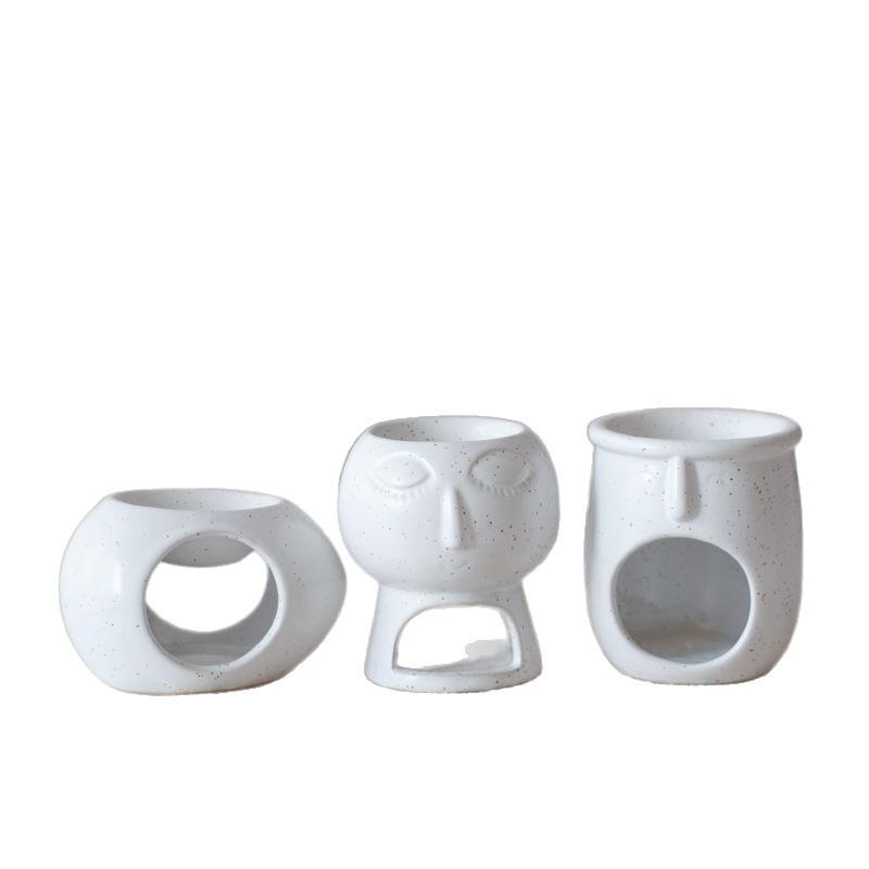 Large Ceramic Aroma Burner & Essential Oil Diffuser for Home or Office