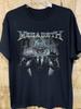 Редкая черная футболка Megadeth Rust In Peace Sword, унисекс, размеры S-5XL