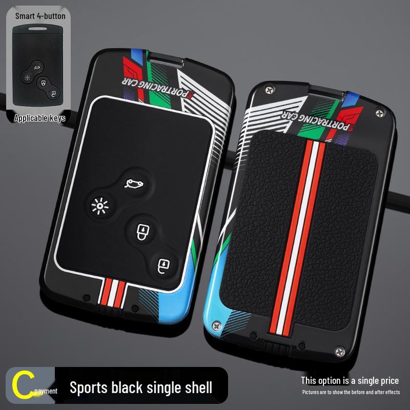 Подходит для чехлов и пряжек ключей Renault Koleos, Captur, Megane, Talisman и Latitude.