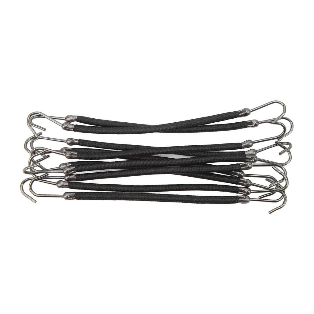 10pcs Ponytail Holder Hook Women Girls Flexible Elastic Hair Band Hook Styling Tool for Dating