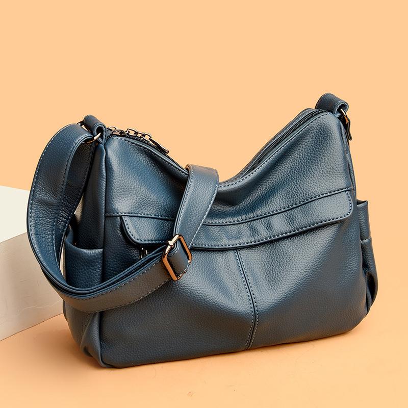 Women's Bag Luxury Soft Leather Women's Shoulder Bag Large Capacity Autumn New Mother Bag Crossbody Bag Women