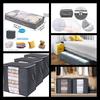 Durable Non-woven Fabric Bedside Storage Box For Clothing And Other Miscellaneous Items