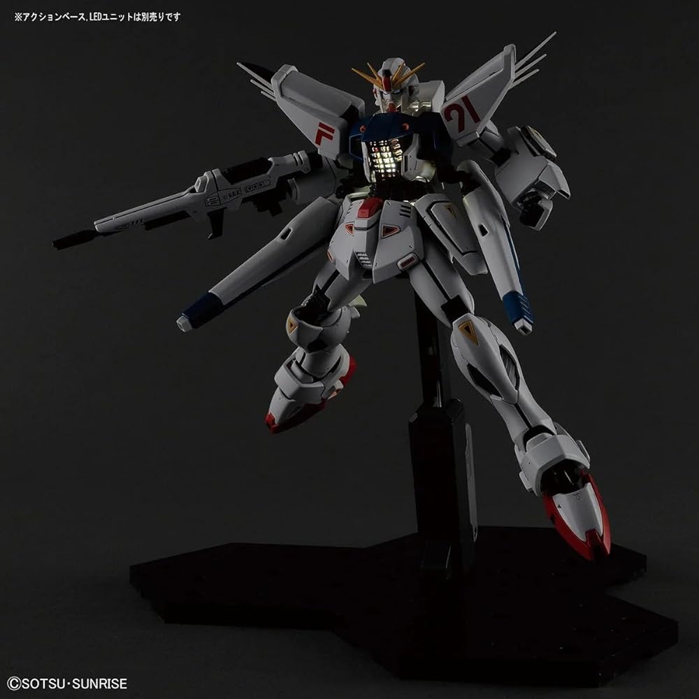 Bandai Spirits MG Гандам F91 Вер.2.0 Масштаб 1/100 Пластиковая модель-конструктор с цветовой кодировкой