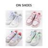 Flat Shoelaces for Sneakers Metallic Shiny Silver Shoe Laces Colorful Bright Silk Shoelace Gradient Glitter Women Shoestrings