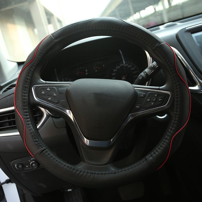 Защитный чехол на руль из искусственной кожи 38 см для Ford C-Max Cmax C Max 2011-2018