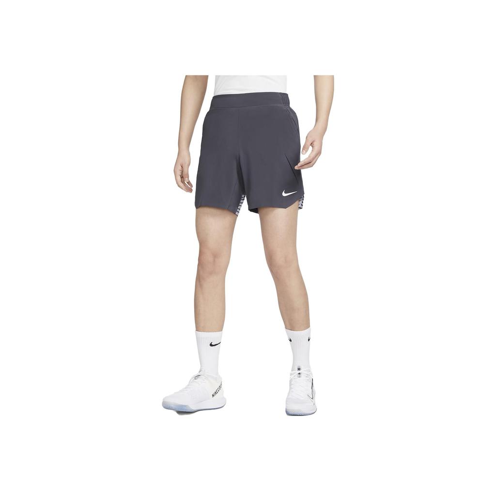 Nike Dri-FIT Solid Straight-Leg Athletic Shorts Men Bottoms Phantom-Iron DV0705-015