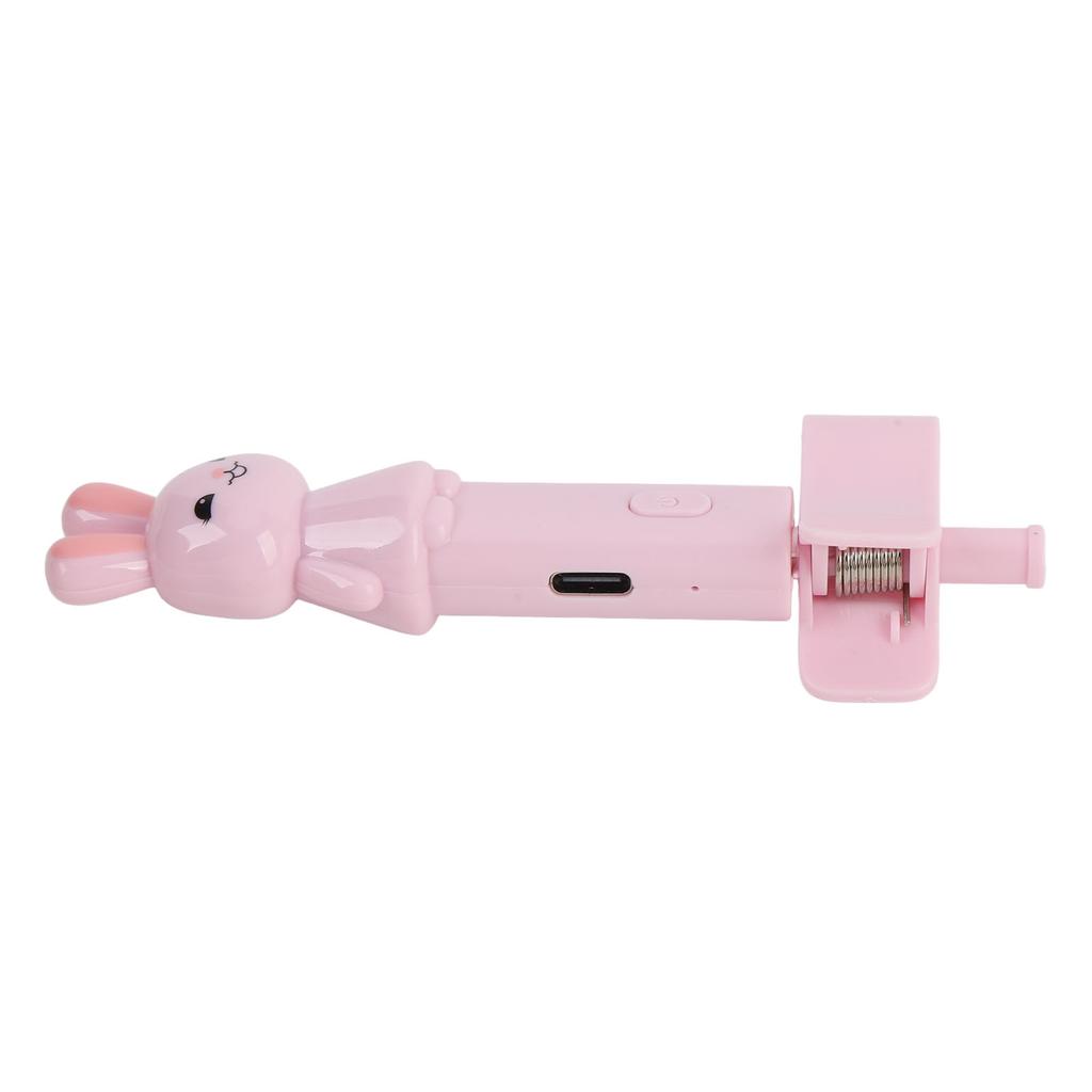 Wearable Hand Held Nail Light Rechargeable Cute Bunny 10S Fast Curing Mini Pen Light for Nails