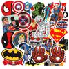 Marvel Sticker Set of 50 Superhero Waterproof Decals Avengers Sticker Pack Suitable for Suitcases, Laptops, Motorcycles, Helmets, Etc.