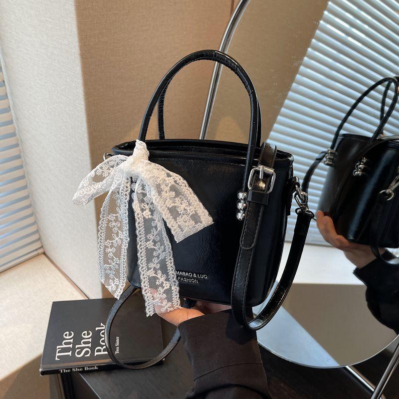 Популярная сумка весна-лето женская 2025 новая высококлассная универсальная сумка-мессенджер модная портативная сумка-ведро