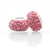 Fashion Pink Hope Charm Beads Suitable For Bracelets And Necklaces Romantic Heart Shape Women Jewelry