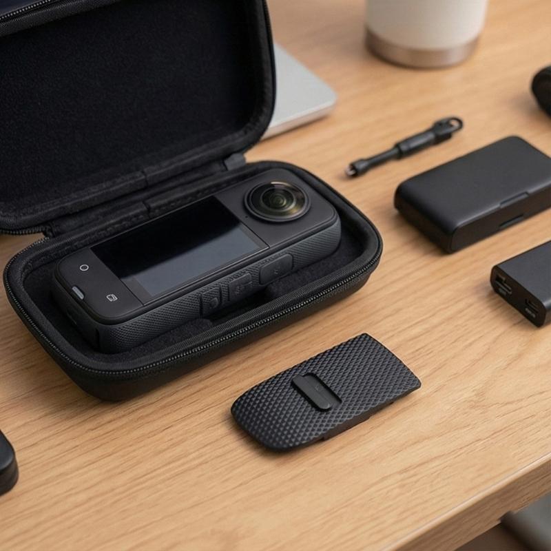 Прочный пластиковый защитник USB-слота для 360 X5 Обеспечивает надежность и защиту от погодных условий во время поездок