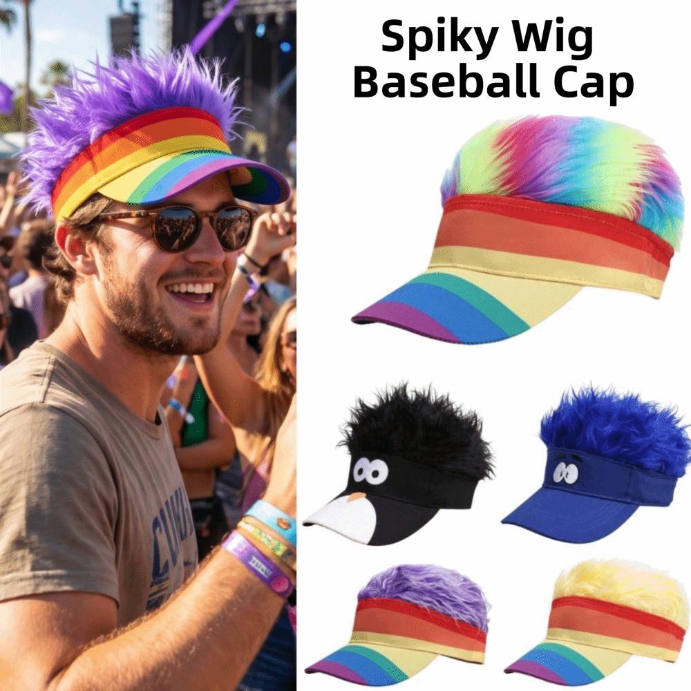 Synthetic Wig Baseball Cap Natural-Looking Hairstyle Adjustable Fashion Casual Hat Travel