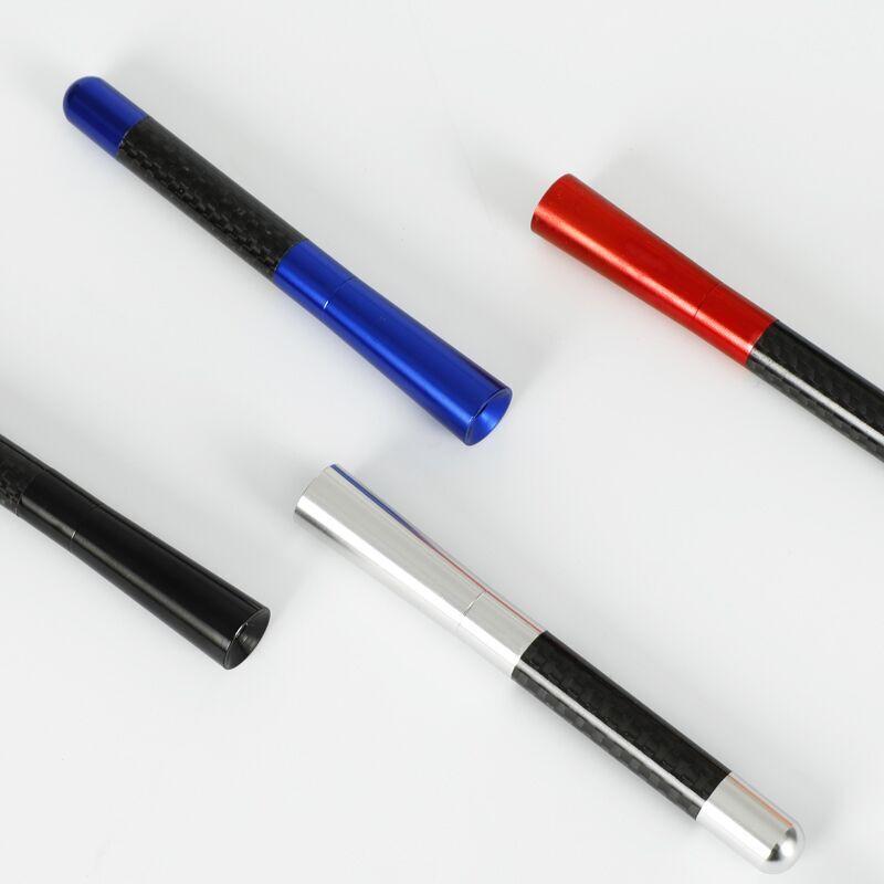 efg1 CZTX-VW New 12cm Carbon Fiber Car Radio Antenna For Volkswagen GOLF 5 Polo Golf 6 Golf 7 Accessories Sticker
