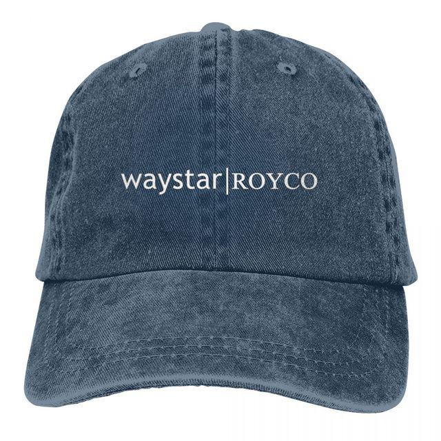 Женская бейсболка унисекс Waystar Royco Merch, потертая джинсовая кепка, винтажная кепка с надписью «Наследие», Snapback, шляпа Casquette