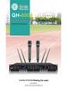 HuiDu U8801/8802 Pro Двойной беспроводной микрофон с регулируемой частотой для конференций