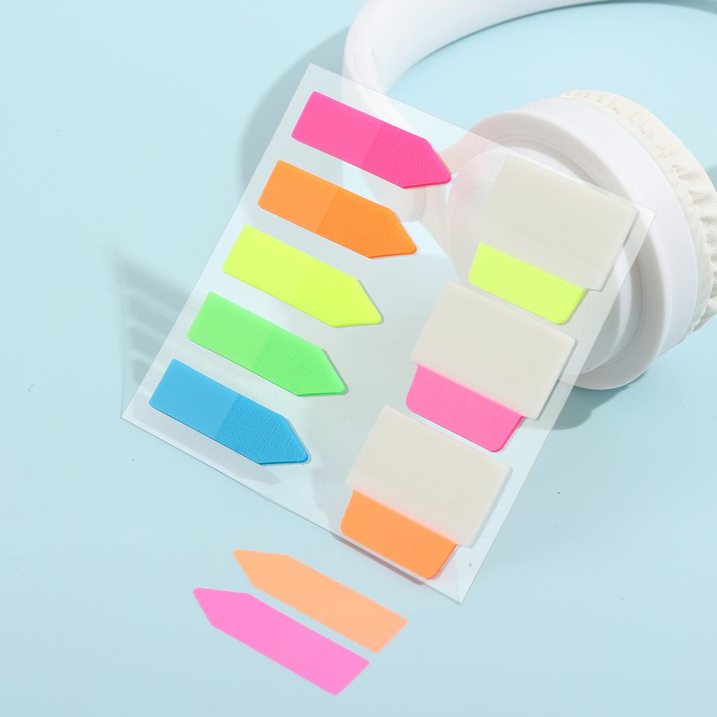 Цветные индексные наклейки 120/160 листов Пишущая наклейка Закладки Маркер для страниц Текстовые маркерные полоски Прозрачные самоклеящиеся заметки