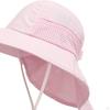 Bucket Hat for Kids Adjustable Sun Hiking Camping Garden Travel Beach