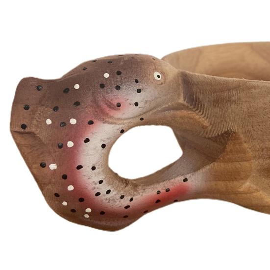 Water Mug Hand Carved Fox Crafted Nordic Style Animals Head Image Cup Home