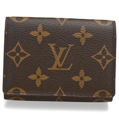 Оригинал Monogram Конверт Визитница M63801 lv6924rf Б/У