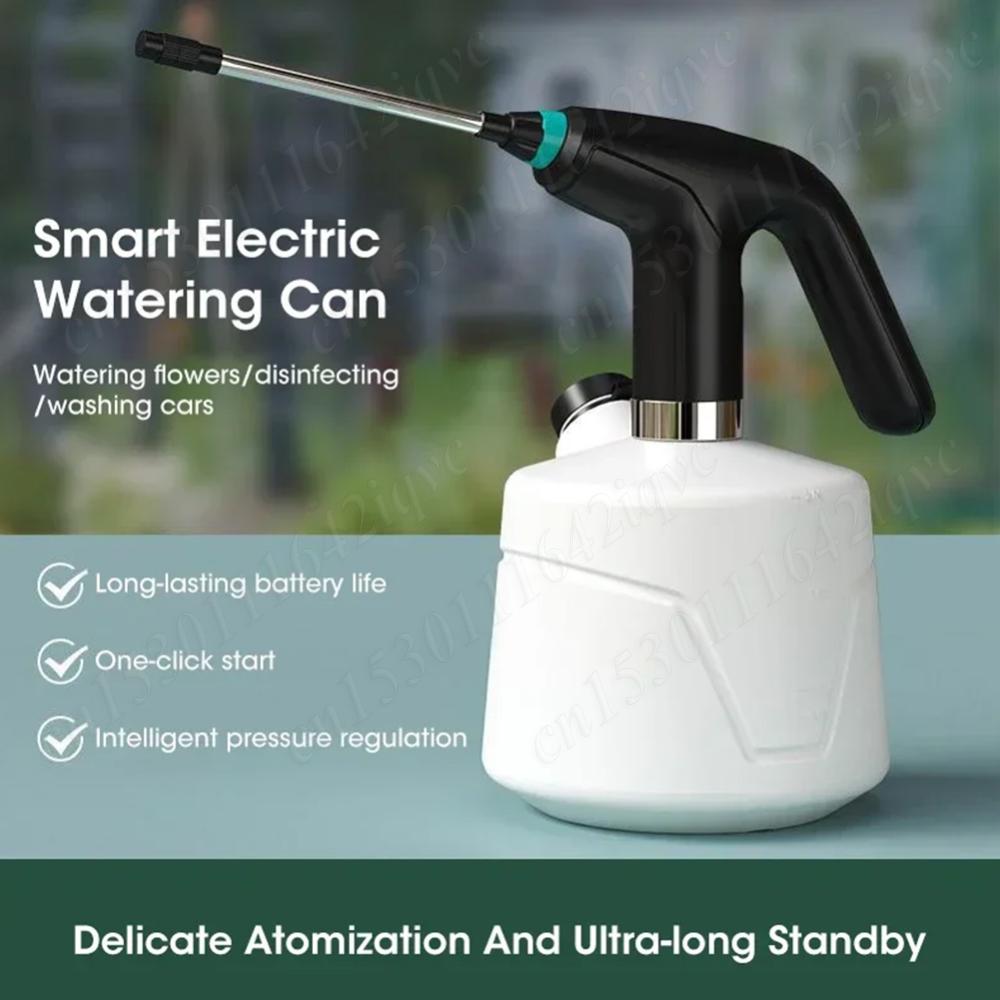 2 л Электрический ручной опрыскиватель Перезаряжаемый разбрызгиватель с регулируемым носиком Автоматическая бутылка-распылитель для цветов, растений, садоводства