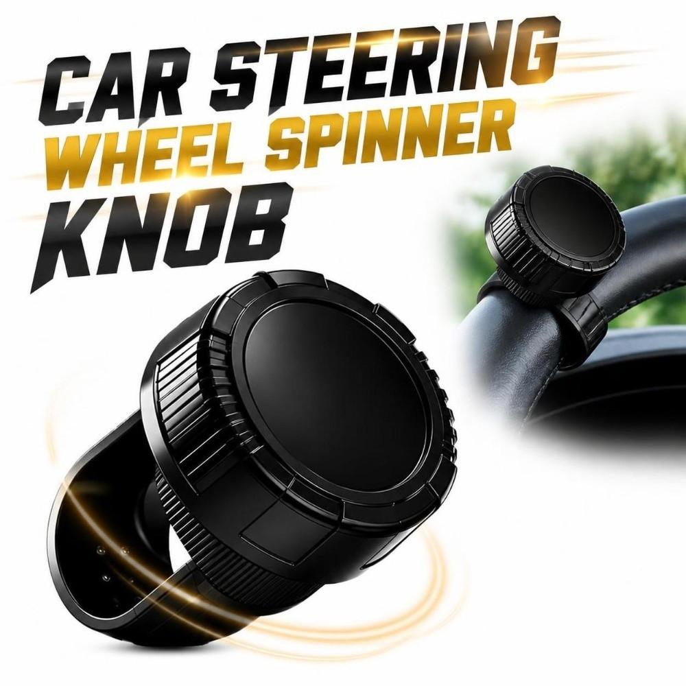 Anti-slip Steering Wheel Spinner Knob Wear-resistant Car Steering Assist Ball Driving Assist
