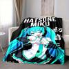 1Pc Virtual Vocaloid Idol Blanket Soft And Comfortable Casual Warm Camping Travel Christmas Halloween Xmas Gift M928711