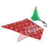 5 Sets Of Adorable Pet Christmas Party Hat And Bandana Suitable For Pet Owners With Soft Comfortable Material