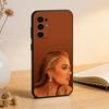 Чехол для телефона с изображением певицы А-Адель для Samsung S25, S24, S21, S22, S23, S30, Ultra, S20, Plus, Fe, Мягкий силиконовый черный чехол