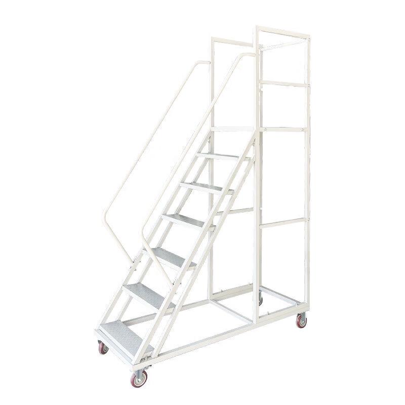 JINGGENG Mobile Warehouse Picking Ladder