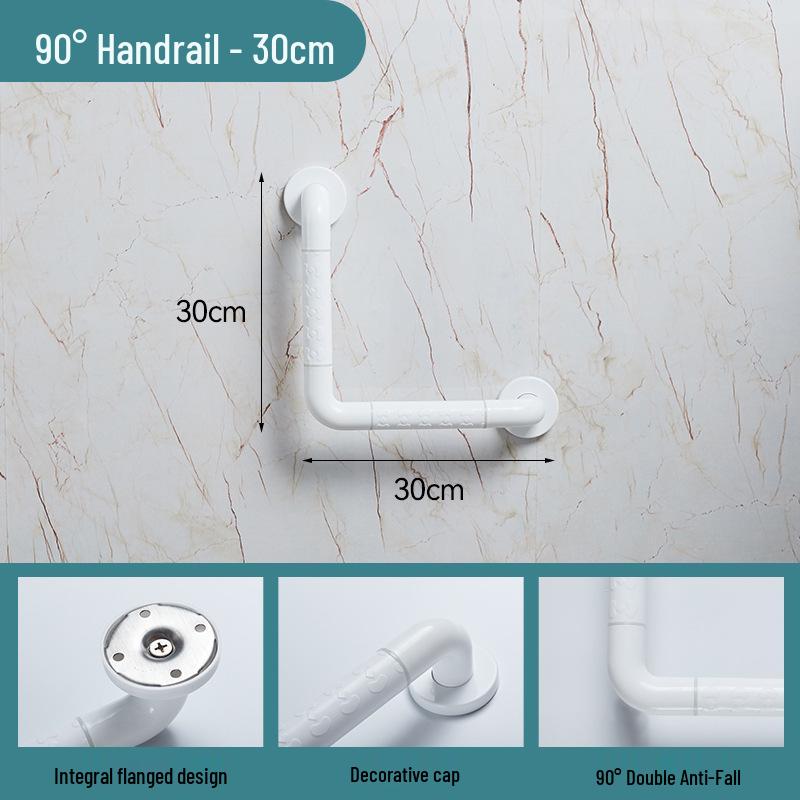 Г-образный нескользящий поручень для ванной для пожилых и инвалидов