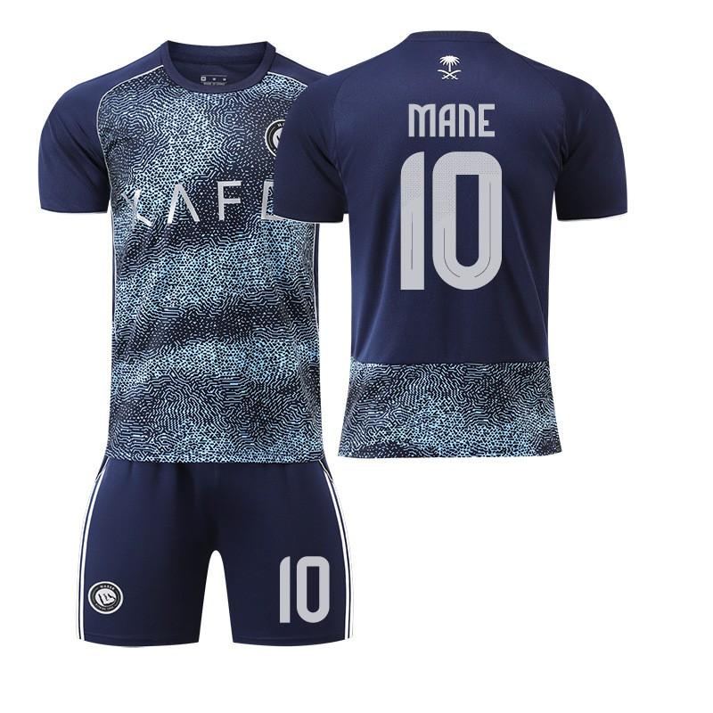 Mens Soccer Jersey 2025-26 Riyadh Away Kit 10 Man 7 Ronaldo Short Sleeve Football Shirt Sportswear