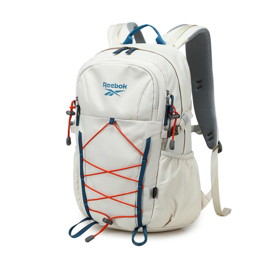 Reebok Тканевый рюкзак Regular Унисекс Бежевый/Черный/Карамельно-коричневый RB250675M