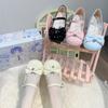 Lolita Lolita Low-heeled Single Shoes Women's 2025 Spring New Bow Student Versatile JK Uniform Small Leather Shoes