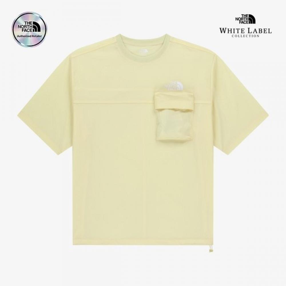 The North Face Ira Pocket Short Sleeve Round Tee White Nt7ur18l
