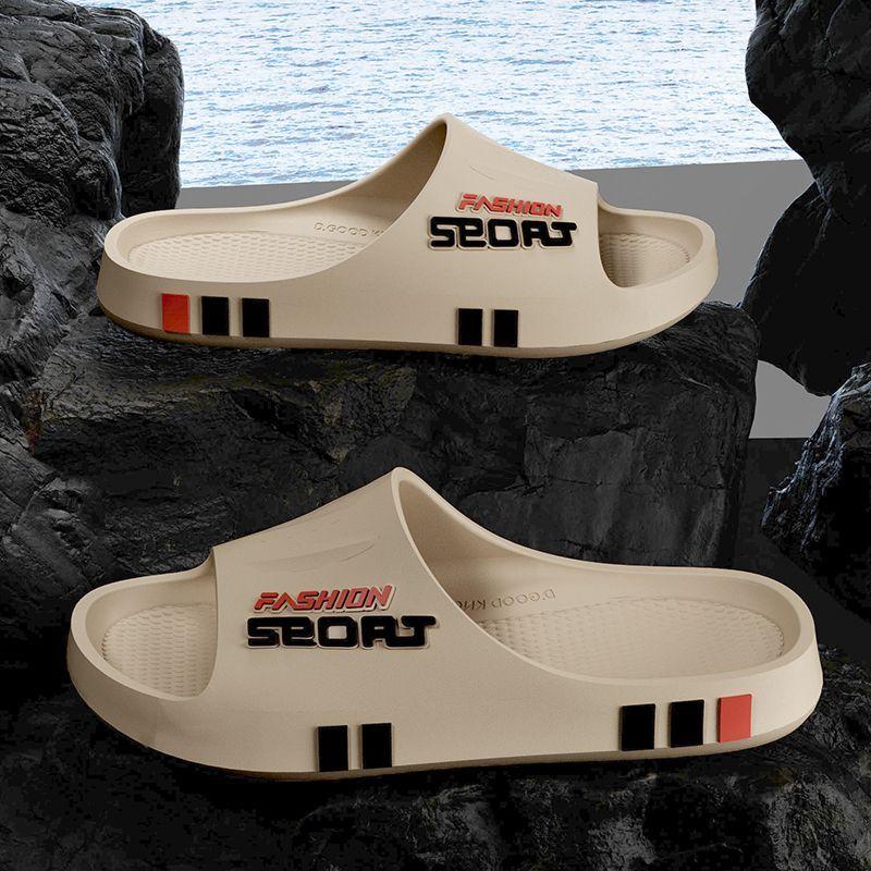 Slides Slippers Sandals Anti-Slip Odor-Resistant Mens Summer Outdoor Sports Large Size Driving Home Slippers