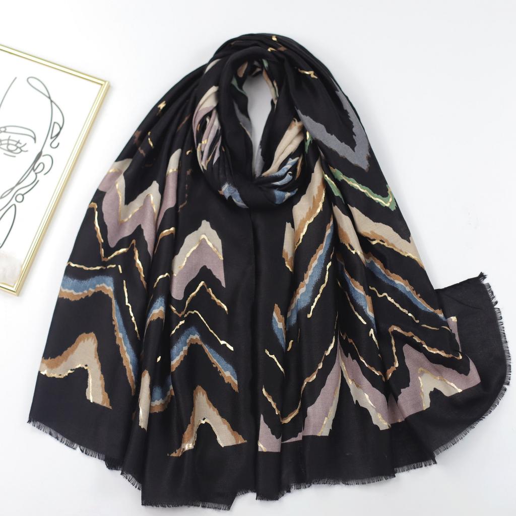 2024 Spring And Autumn Winter New Cotton And Hemp Long Thin Scarf Travel Versatile Sunscreen Warm Shawl For Women