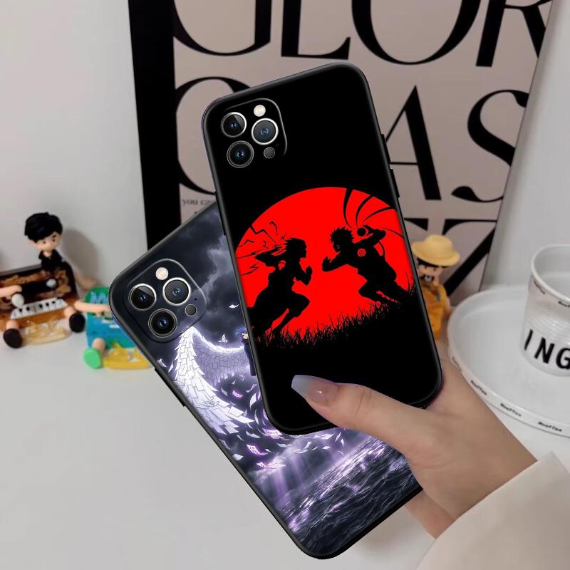 Naruto Uzumaki Sasuke Phone Case for Samsung Galaxy S20 S21 S22 Ultra FE + Plus A21S A22 A24 A25 A26 A30 A30S A31