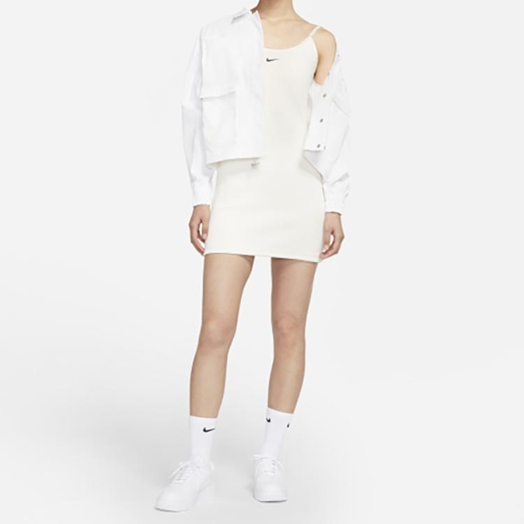 Nike Slip Dresses Women's Ivory White Moderate DM8878-118