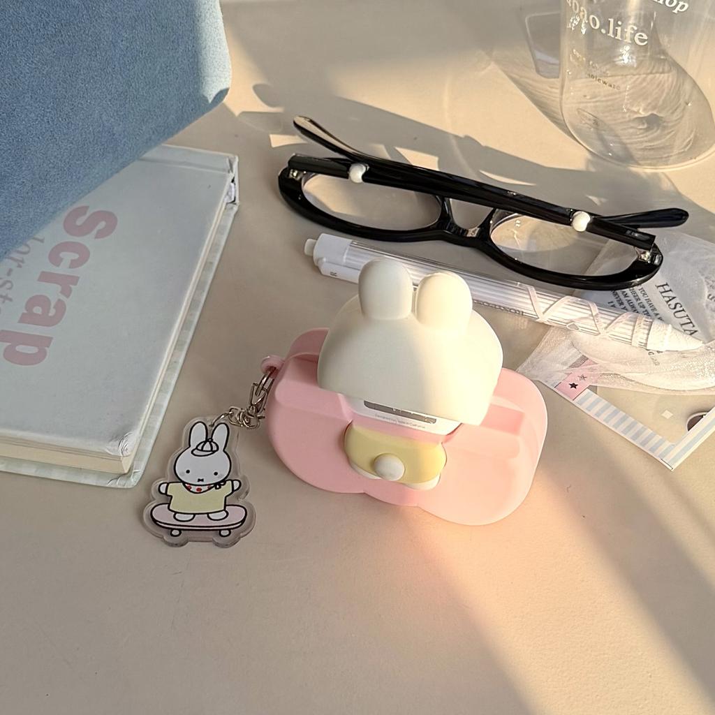 Cute butterfly machine Miffy Rabbit AirPods Pro1 Apple Bluetooth headset case 1/1/1 protective cover