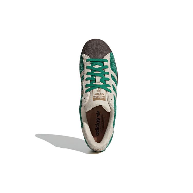 Adidas Originals Melting Sadness X  Superstar Karoro Hole Casual Shell Toe Sneakers Unisex Sneakers Green H06341